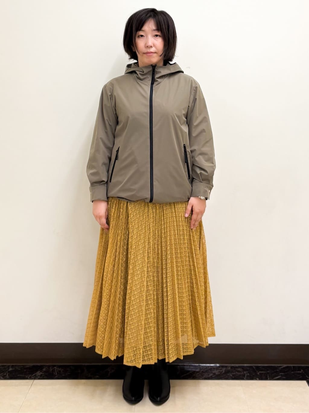 ミヨさんの「Reflect｜【ライトアウター／キレイ見え／気軽な羽織に◎】スポーティライトアウター」を使ったコーディネート