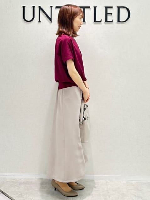 Miwaさんの「UNTITLED｜【追加】ライトダブルリングネックレス」を使ったコーディネート