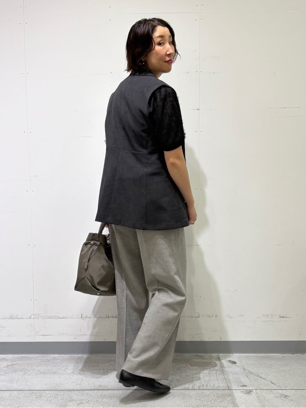 yuriさんの「INDIVI｜ヘアリージャカードトップス」を使ったコーディネート