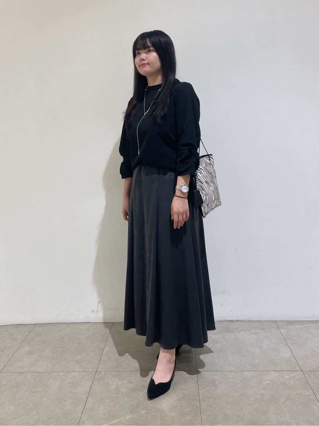 emikaさんの「INDIVI｜【UVケア／吸汗速乾】スリーブデザインブラウス」を使ったコーディネート