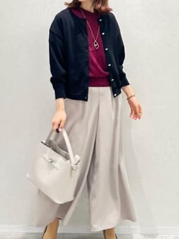 Miwaさんの「UNTITLED｜【追加】ライトダブルリングネックレス」を使ったコーディネート
