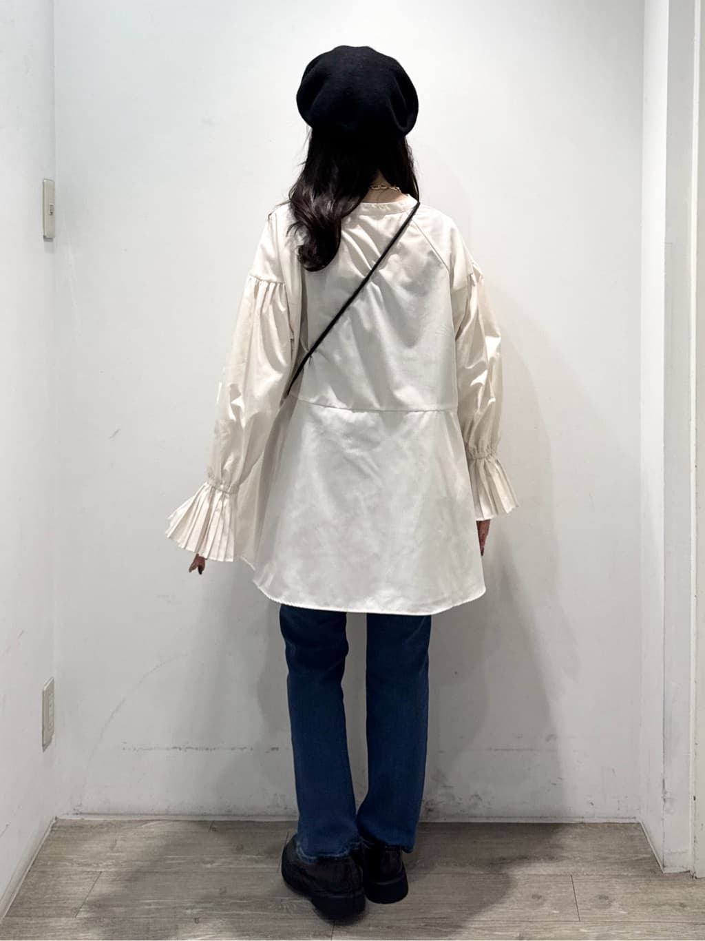 yuicciさんの「OPAQUE.CLIP｜バスクベレー帽」を使ったコーディネート