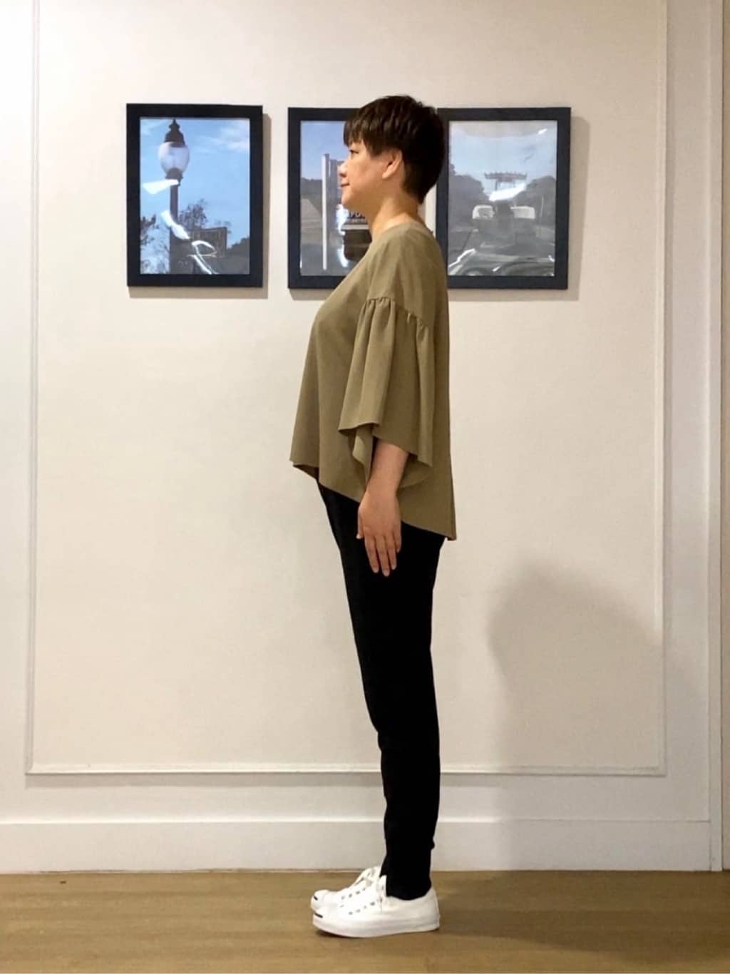 Hiroさんの「Dessin｜【洗える】ジョガーパンツ」を使ったコーディネート