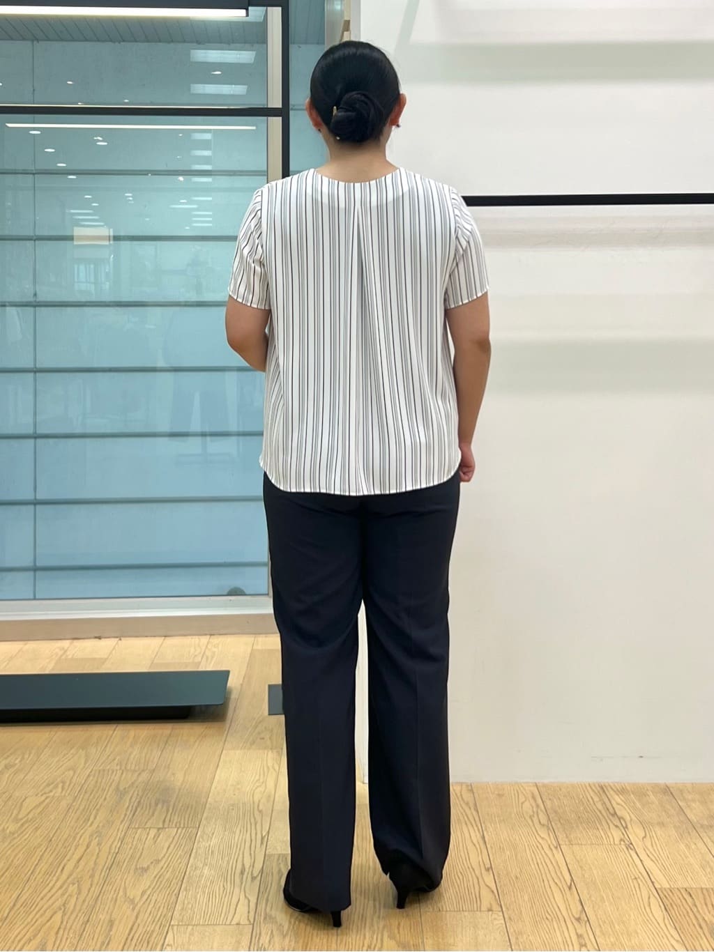 shimaさんの「INDIVI｜【UVケア】ライトダブルジャケット」を使ったコーディネート