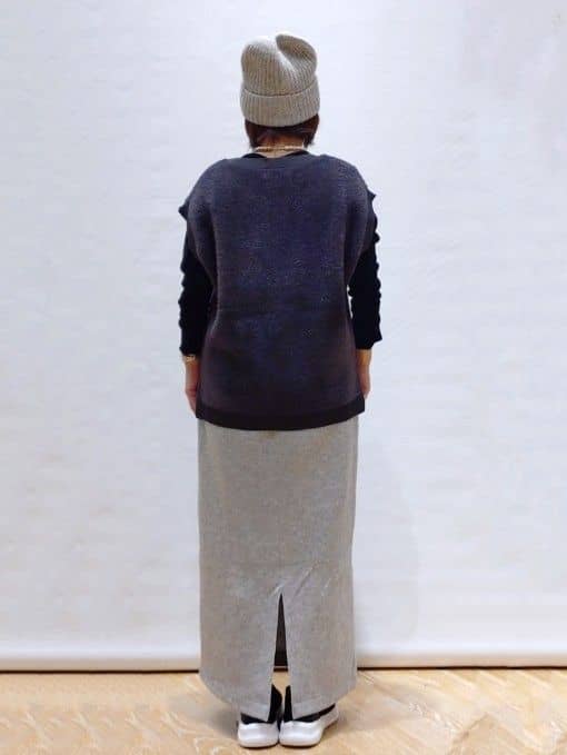 Youさんの「OPAQUE.CLIP｜ロゴ入りリブニットワッチ」を使ったコーディネート