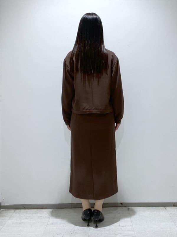 meiさんの「INDIVI｜【洗える／UVケア／吸汗速乾】ジョーゼットライトブルゾン」を使ったコーディネート