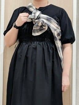 minさんの「grove｜今の季節にちょうどいい　オンブレーチェックシャツ」を使ったコーディネート