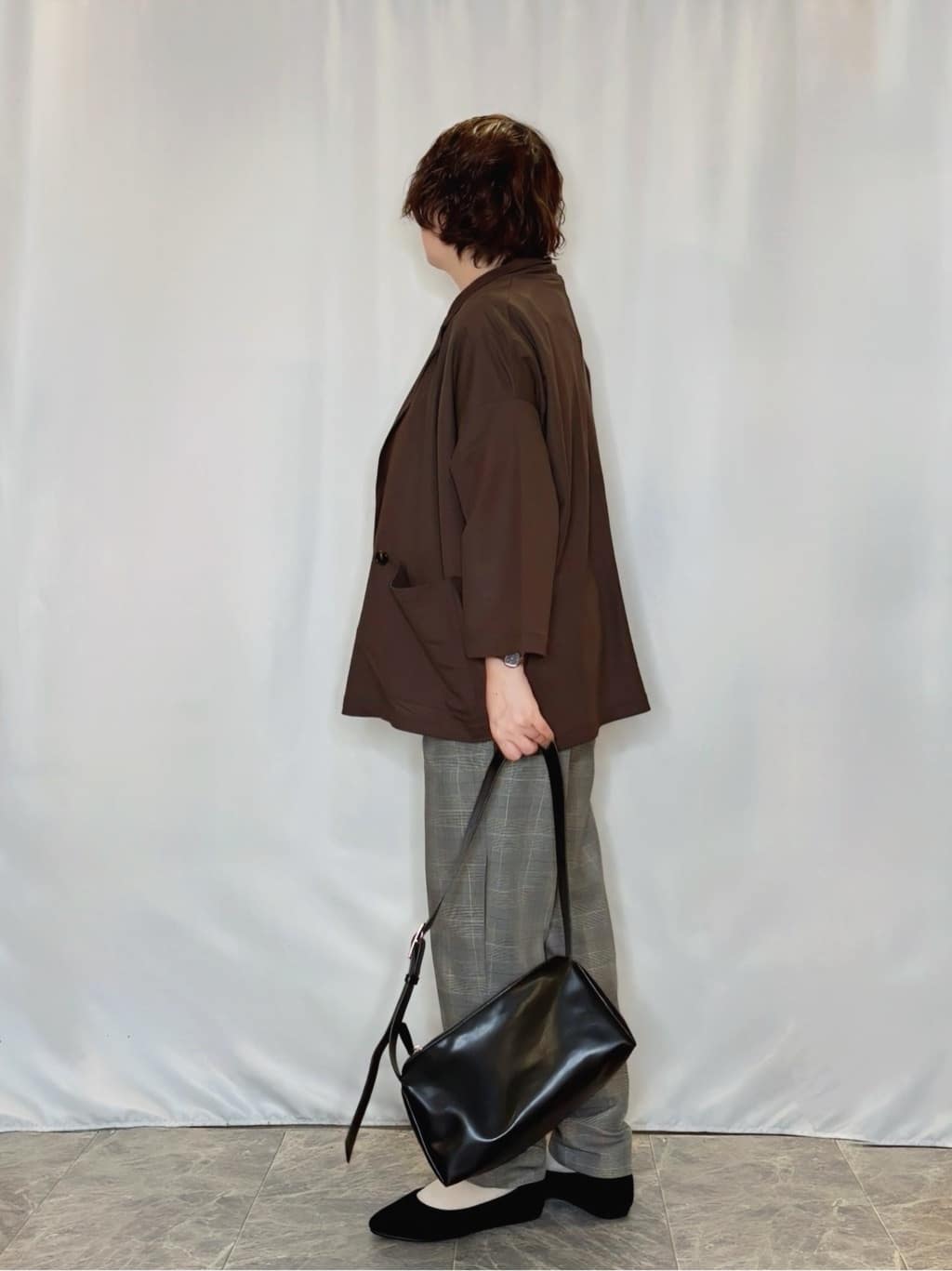 たみさんの「SHOO･LA･RUE｜【S-LL/ひんやり】さらっとしたタッチが心地よい ダブルブレストジャケット」を使ったコーディネート