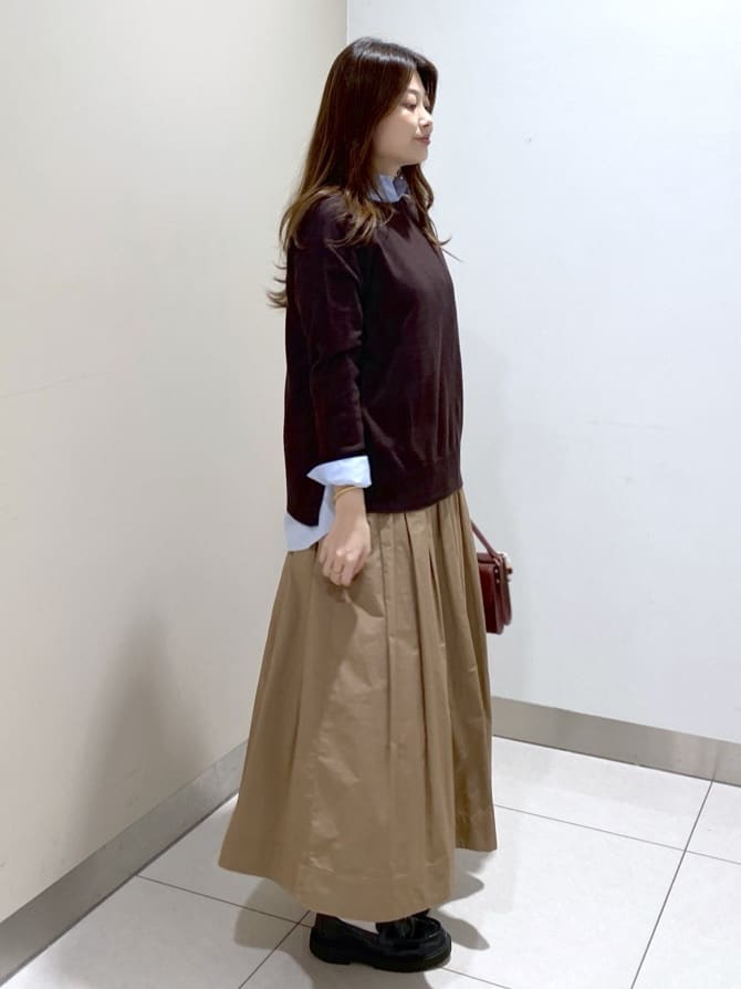 kanaさんの「UNTITLED｜【8色展開/体型カバー】魅せるタイムレスニット」を使ったコーディネート