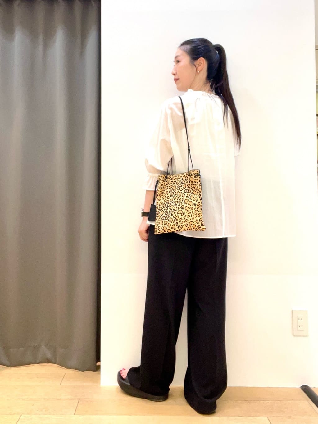 yukoさんの「INDIVI｜【洗える/コットン】ピンタックシアーブラウス」を使ったコーディネート
