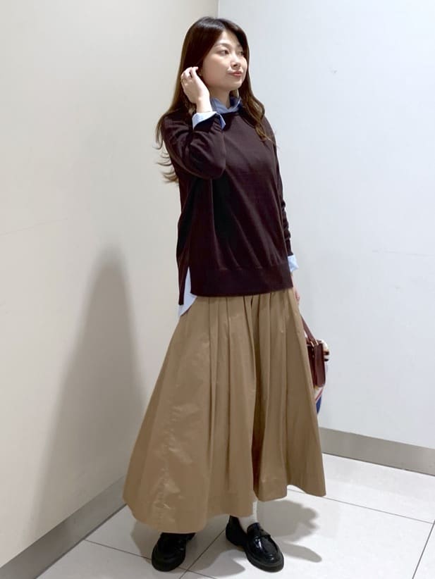 kanaさんの「UNTITLED｜【8色展開/体型カバー】魅せるタイムレスニット」を使ったコーディネート
