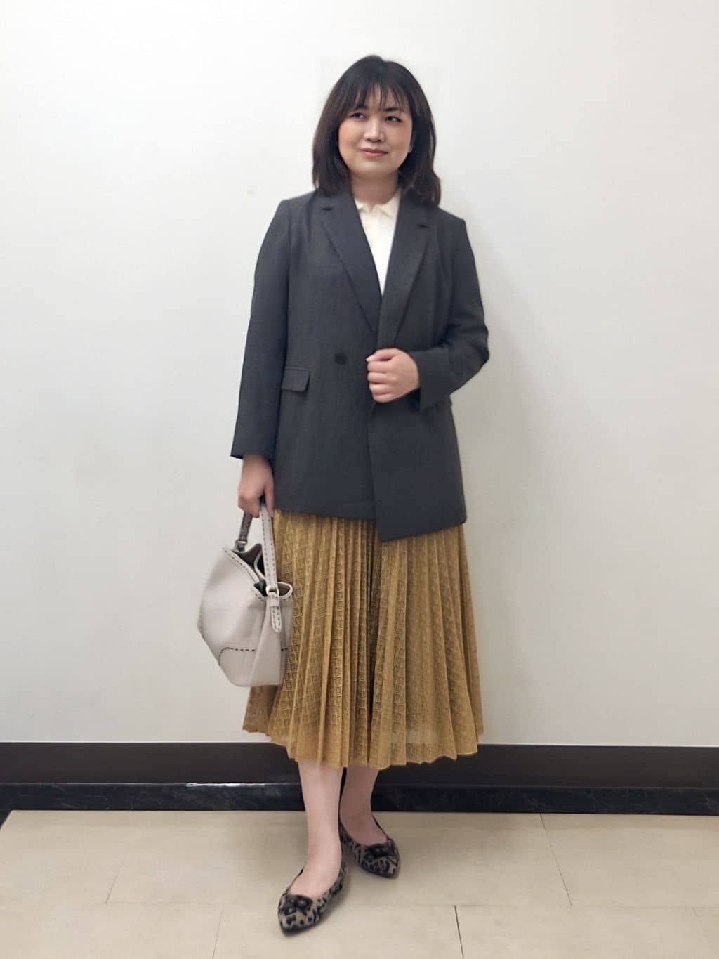 S.xuliさんの「Reflect｜【透けにくい◎】衿付き七分袖ニット」を使ったコーディネート