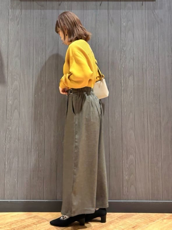 meiさんの「SHOO･LA･RUE｜ウエストまわりをすっきり魅せる デザインガウチョパンツ」を使ったコーディネート