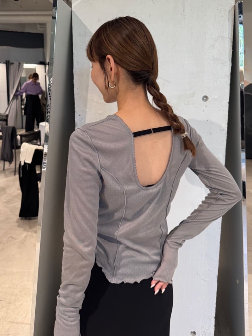 designer yukaさんの「CODE A｜whisper jersey top」を使ったコーディネート