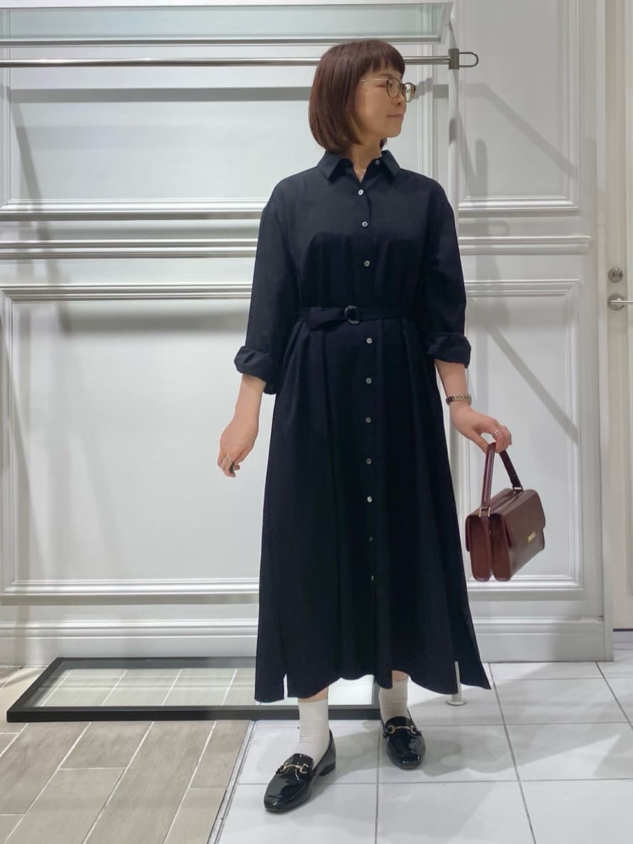 AKKOさんの「UNTITLED｜【セットアップ可/洗える】ウールライク ワイドパンツ」を使ったコーディネート
