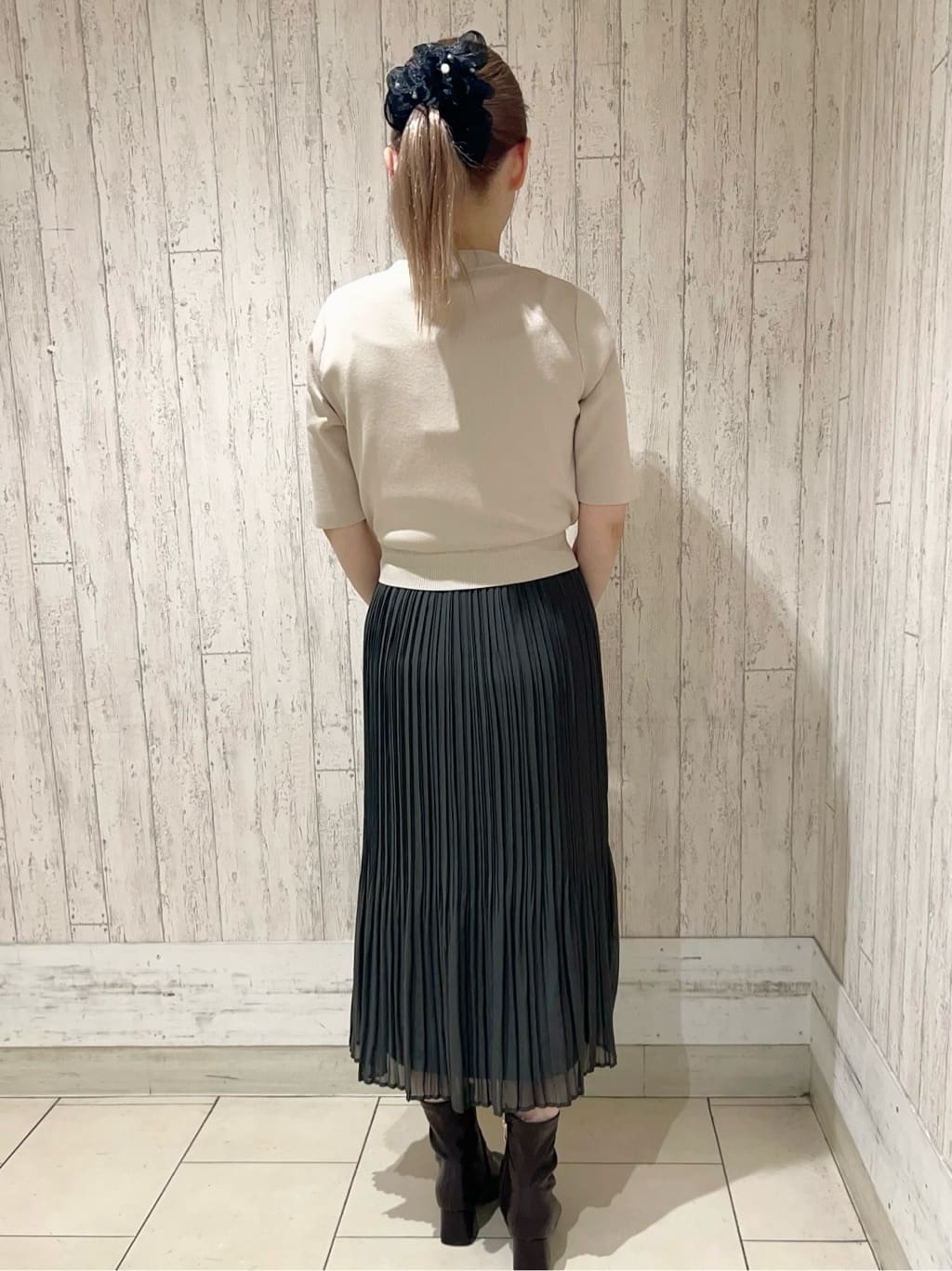 YOSHIMIさんの「index｜シアービッグシュシュ」を使ったコーディネート