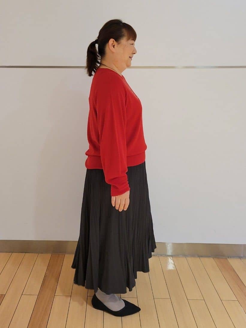 TAKAさんの「UNTITLED｜【8色展開／コンパクト丈】レーヨン混 コクーンニット」を使ったコーディネート