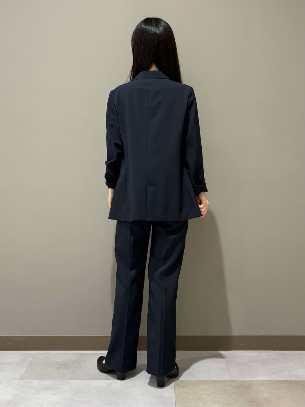 KEIKOさんの「INDIVI｜【UVケア】モノグラム ボウタイデザインブラウス」を使ったコーディネート