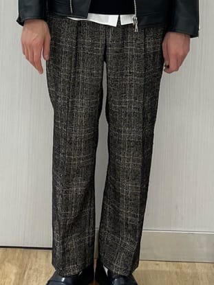 橋本さんの「DRESSTERIOR｜◆【本革】レザーライダースジャケット」を使ったコーディネート