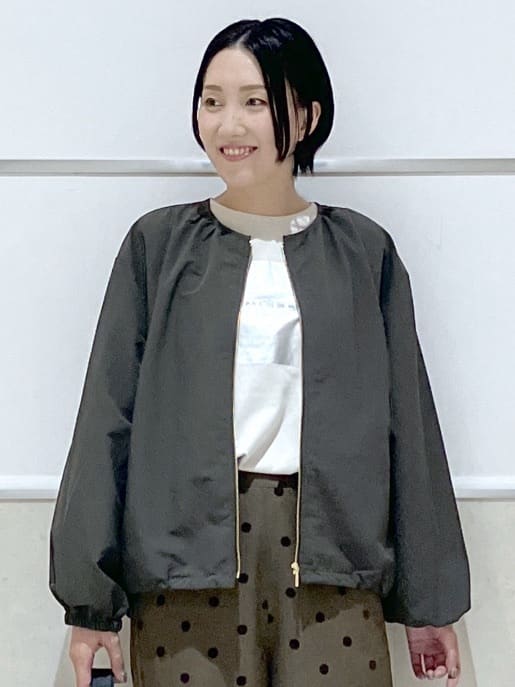 eriko さんの「Dessin｜【洗える】箔プリントロングTシャツ」を使ったコーディネート