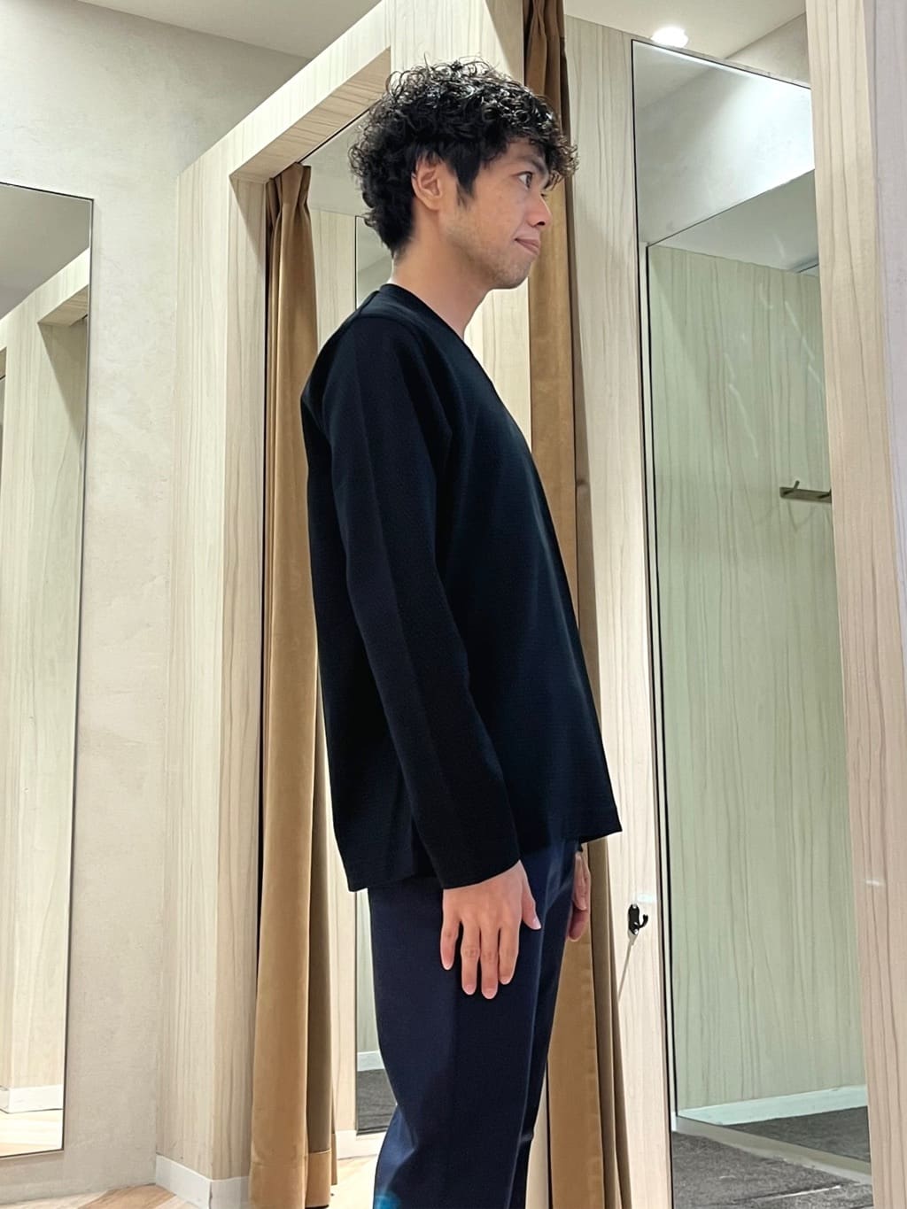 URAさんの「TAKEO KIKUCHI｜【COOL CITY WEAR】アーバンクール ジャケット /接触冷感・吸水速乾」を使ったコーディネート