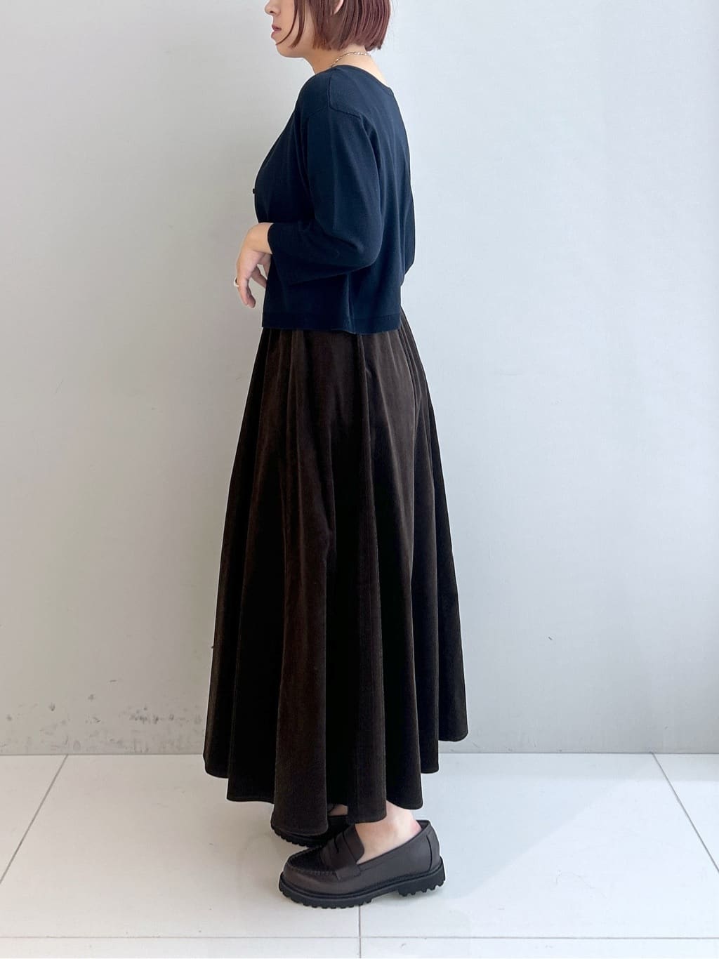 Hirokaさんの「Dessin｜【2点セット・洗える】2WAYカーディガン＆キャミソールアンサンブル」を使ったコーディネート
