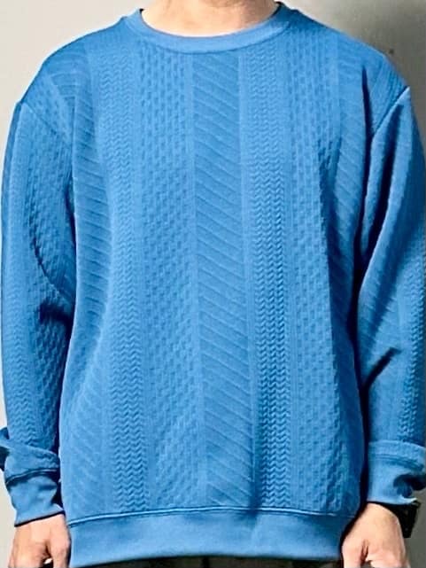KENJI Iさんの「THE SHOP TK｜【無地に飽きた方へ】ふくれジャカードスウェット　洗濯機OK/6色展開/ユニセックスでおすすめ！」を使ったコーディネート
