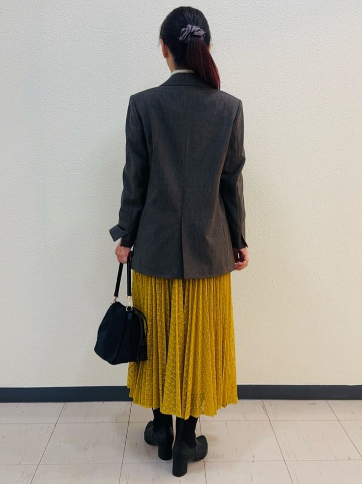 ⭐︎Eimi⭐︎さんの「Reflect｜【イージーケア】サークルダイヤ柄レースプリーツスカート」を使ったコーディネート