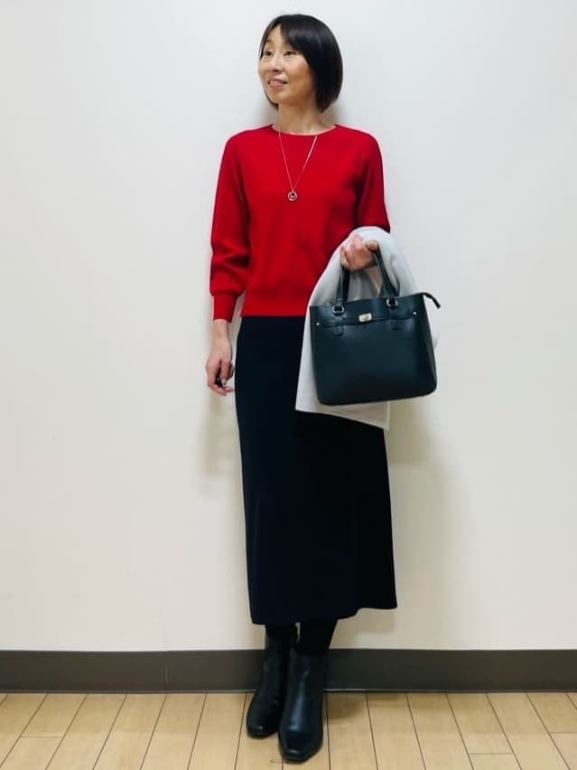 Riiさんの「Reflect｜【ライトアウター／気軽な羽織に◎】オフボディカーディガン」を使ったコーディネート