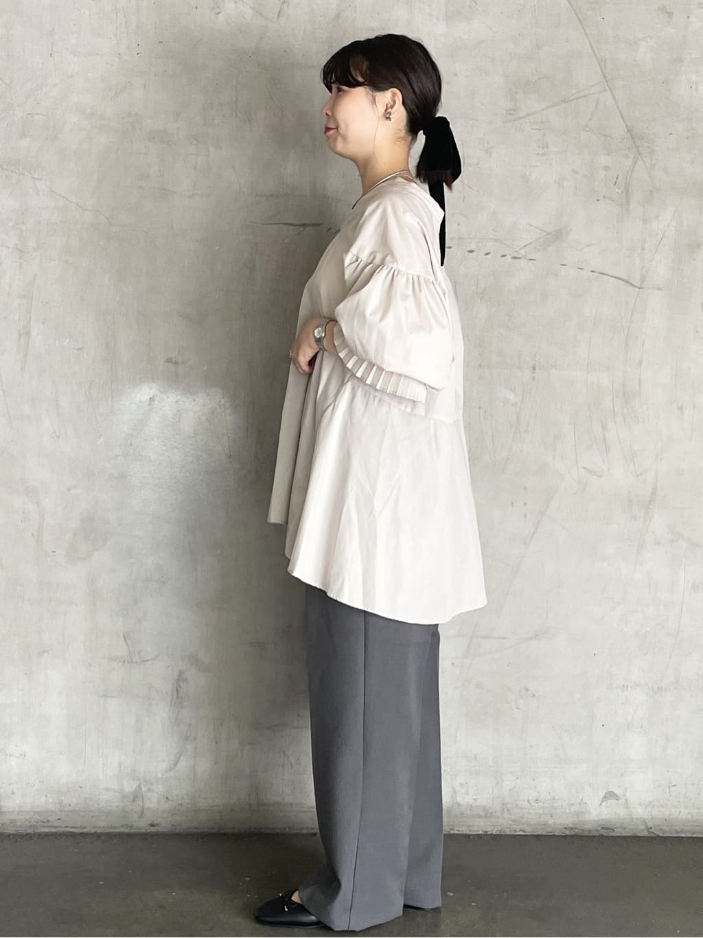 tomokoさんの「OPAQUE.CLIP｜《美人百花掲載》名品フラットバレエシューズ」を使ったコーディネート