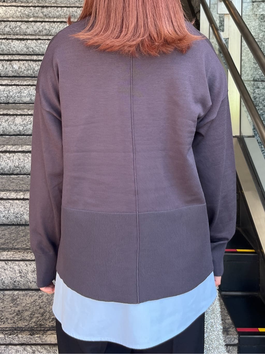 HANNAさんの「OPAQUE.CLIP｜《ツインセット》リラクシーサイドスリットニット&times;ドッキングタンク【洗濯機洗い可】」を使ったコーディネート
