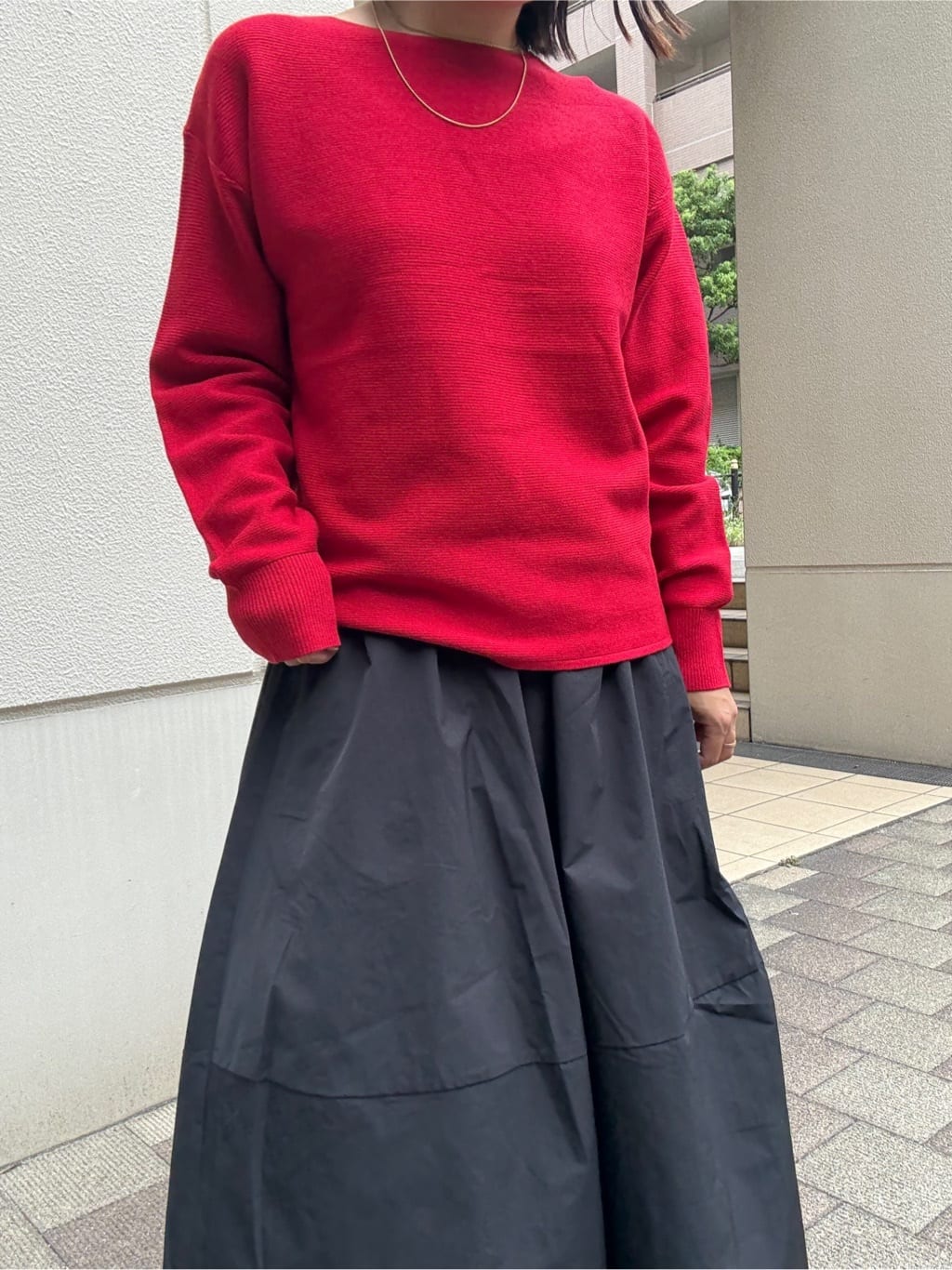 chさんの「THE SHOP TK｜【S-XLサイズ/選べる7色】どこから見ても美しい ガーターニット/毛玉になりにくい/洗濯機OK」を使ったコーディネート