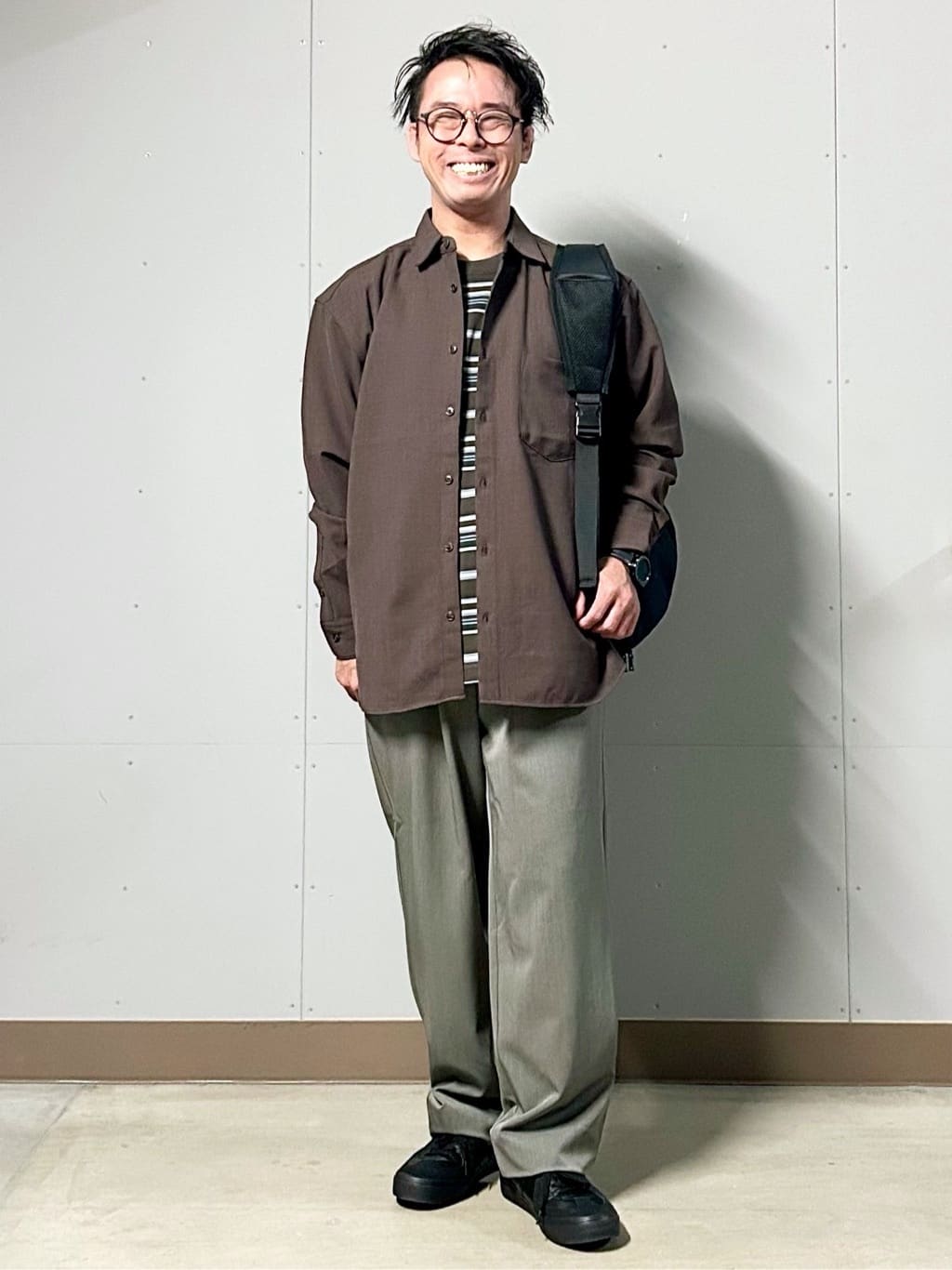 KENJI Iさんの「THE SHOP TK｜マルチボーダープルオーバー S／S」を使ったコーディネート