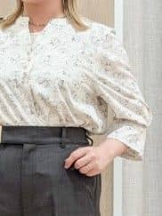 minさんの「grove｜【カセット服】洗えるストレートワイドパンツ」を使ったコーディネート