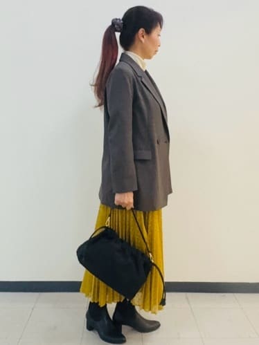 ⭐︎Eimi⭐︎さんの「Reflect｜【イージーケア】サークルダイヤ柄レースプリーツスカート」を使ったコーディネート