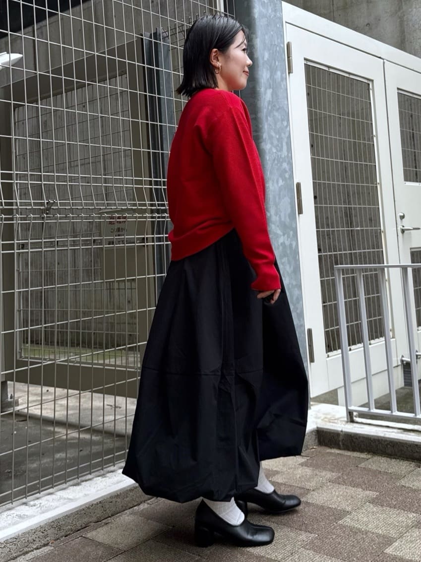 chさんの「THE SHOP TK｜【S-XLサイズ/選べる7色】どこから見ても美しい ガーターニット/毛玉になりにくい/洗濯機OK」を使ったコーディネート