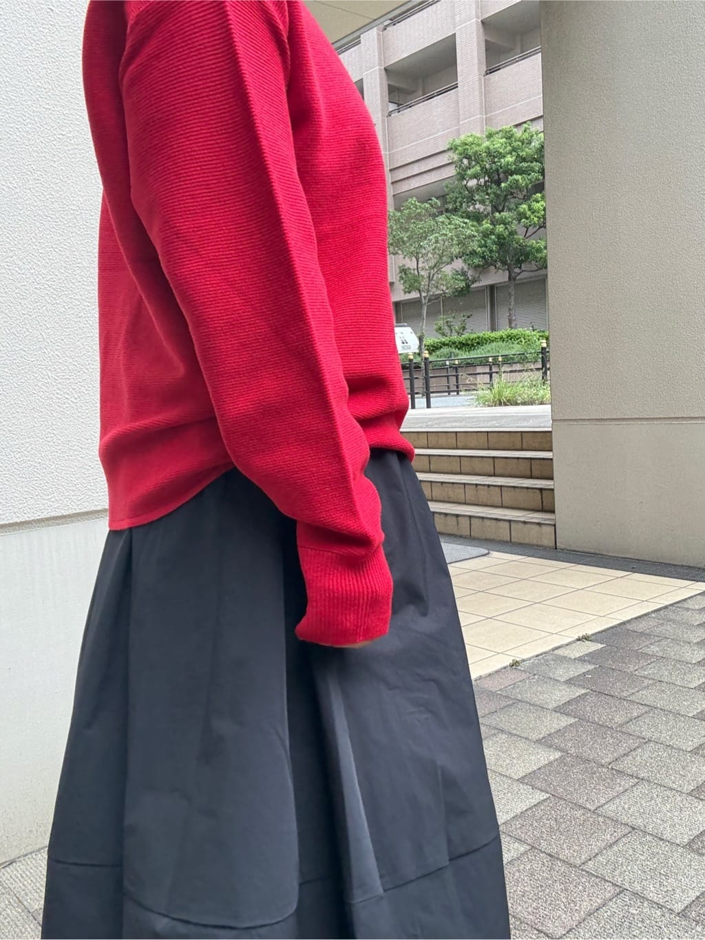 chさんの「THE SHOP TK｜【S-XLサイズ/選べる7色】どこから見ても美しい ガーターニット/毛玉になりにくい/洗濯機OK」を使ったコーディネート
