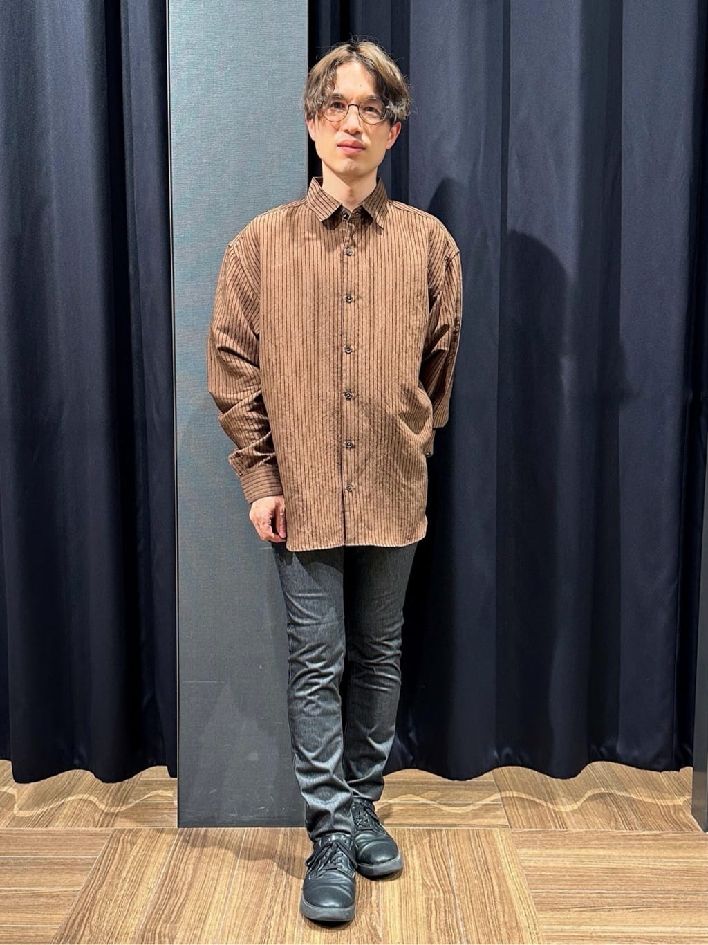 tomoyaさんの「THE SHOP TK｜【好評につき再入荷！】ジオメトリックリンクス半袖Tシャツ」を使ったコーディネート