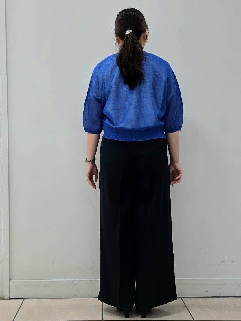 fkeさんの「Reflect｜【インナーにおすすめ◎】シアーネックデザインプルオーバー」を使ったコーディネート