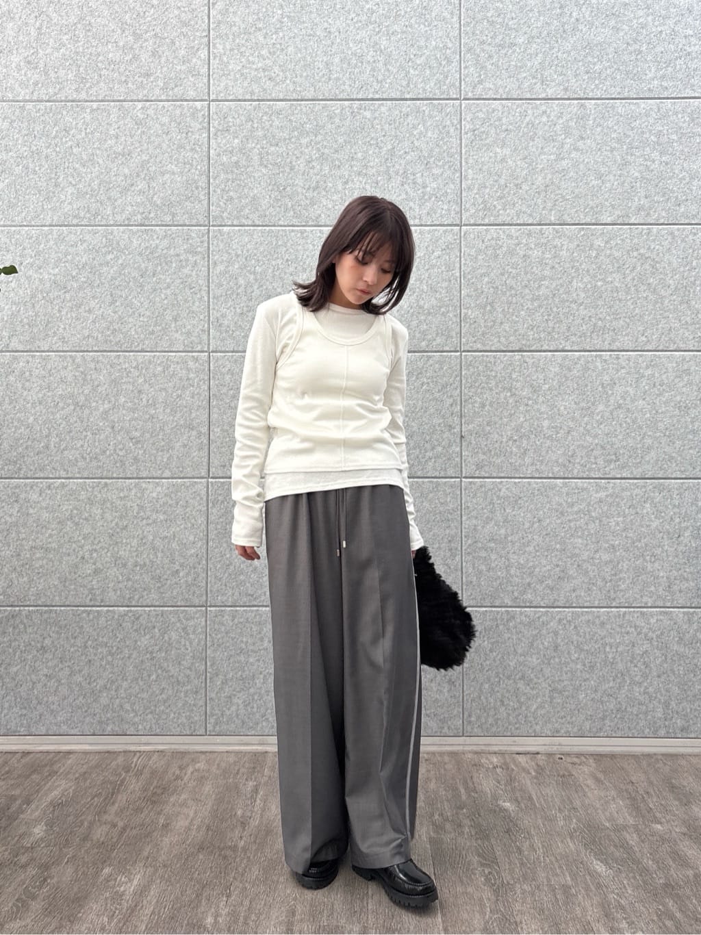 erikaさんの「INDIVI｜タンクレイヤーフライスカットソー」を使ったコーディネート