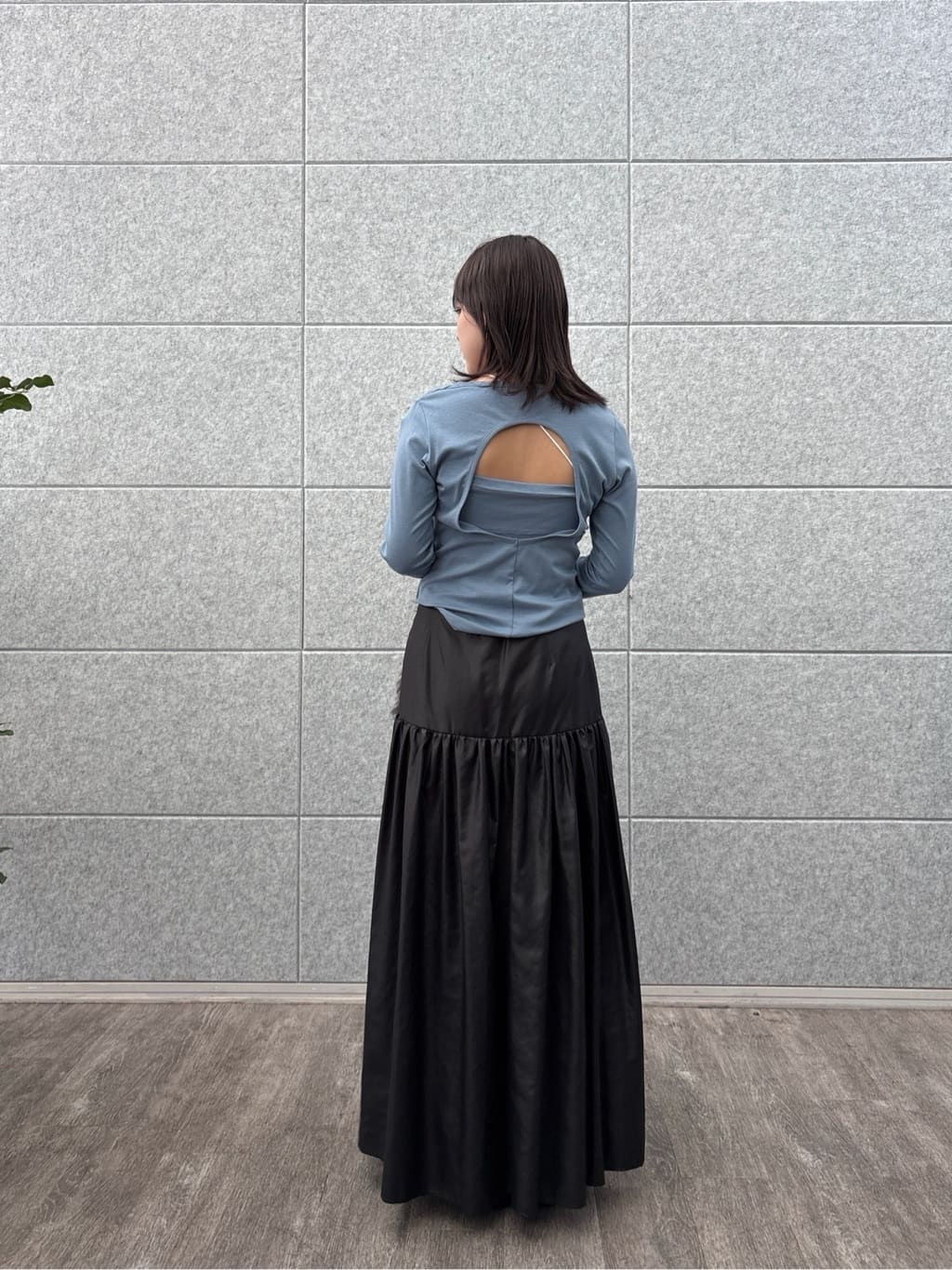 erikaさんの「INDIVI｜カットアウトカットソー」を使ったコーディネート