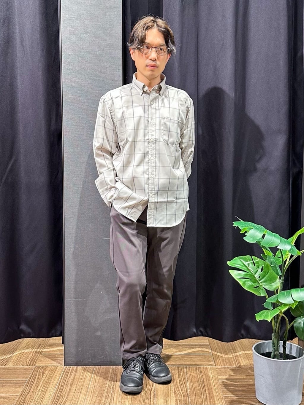 tomoyaさんの「THE SHOP TK｜ドレスクールシャツ　【イージーケア/通気性/速乾】」を使ったコーディネート