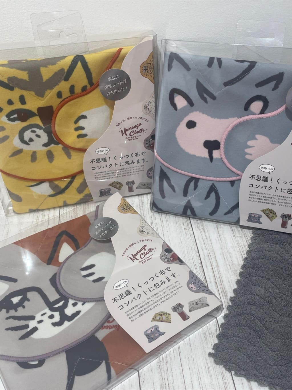 まのちゃんさんの「212 KITCHEN STORE｜モモンガ 保冷くっつきクロス ミケ」を使ったコーディネート