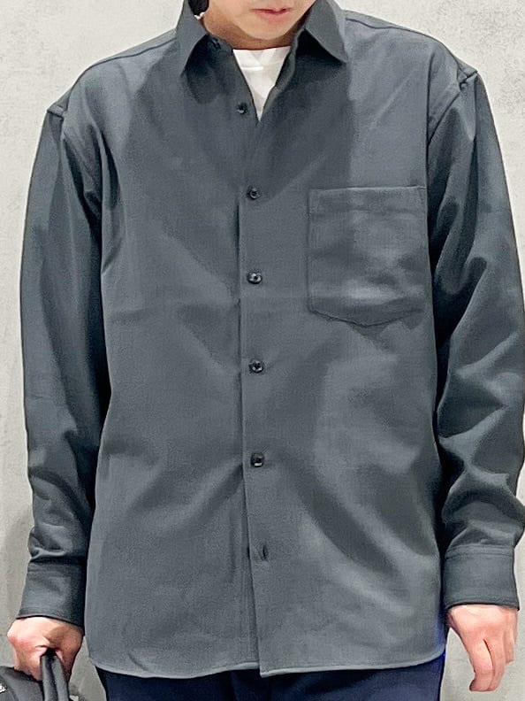 SHI-MAさんの「THE SHOP TK｜TECLINO／テクリーノ 長袖オックスシャツ【洗濯機OK】」を使ったコーディネート