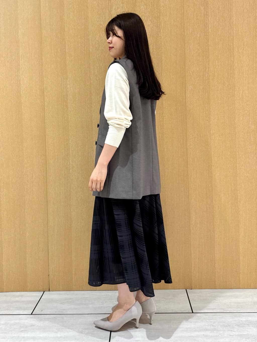 nanaさんの「UNTITLED｜【セットアップ可/洗える】スラブテーラードカラージレ」を使ったコーディネート