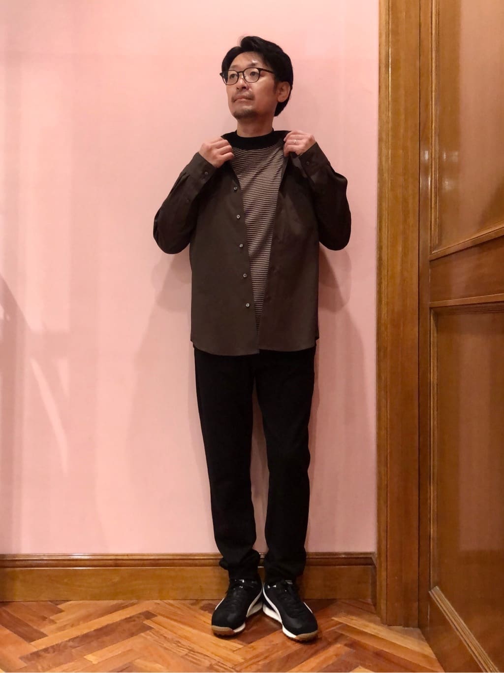OKJさんの「DRESSTERIOR｜コンフォータブル ジョガーパンツ」を使ったコーディネート