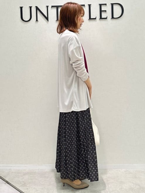 Miwaさんの「UNTITLED｜【洗える/Tシャツ】ツイストプルオーバー」を使ったコーディネート