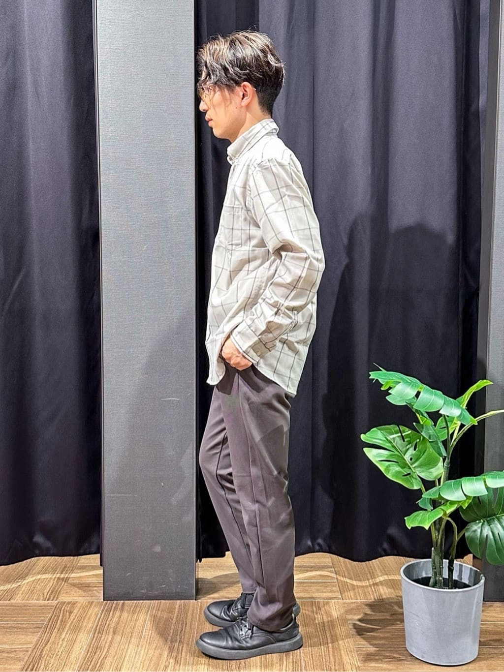 tomoyaさんの「THE SHOP TK｜ドレスクールシャツ　【イージーケア/通気性/速乾】」を使ったコーディネート