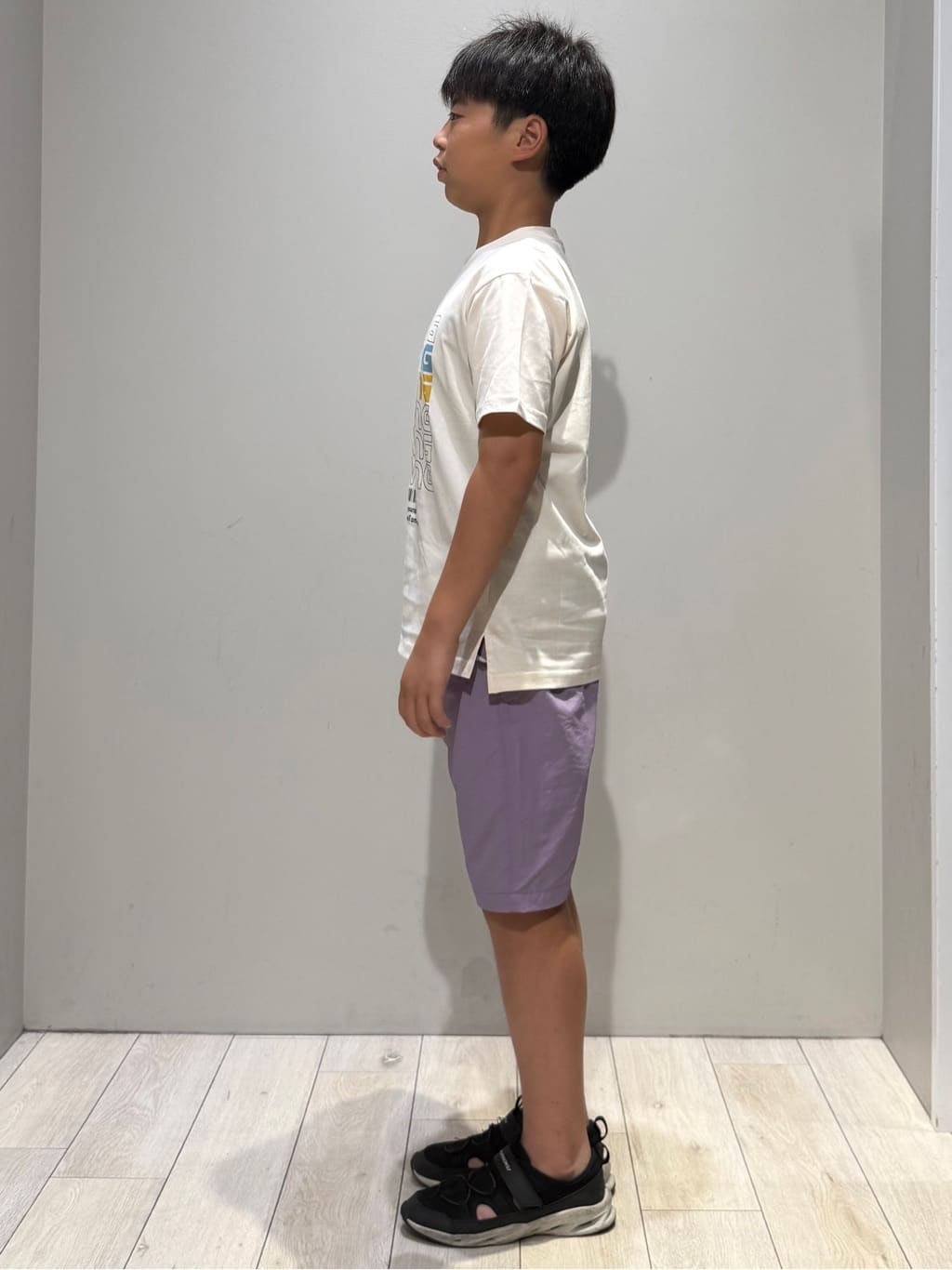 kuboさんの「THE SHOP TK｜【110－160/6色展開】コットン半袖Tシャツ/洗濯機OK」を使ったコーディネート