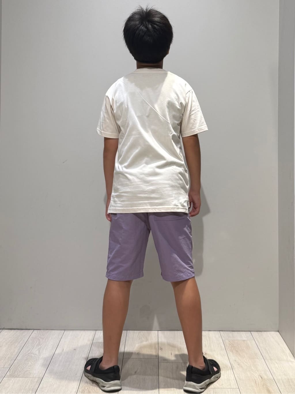 kuboさんの「THE SHOP TK｜【110－160/6色展開】コットン半袖Tシャツ/洗濯機OK」を使ったコーディネート